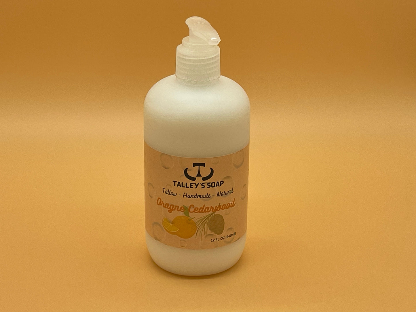 Orange Cedarwood Liquid Soap